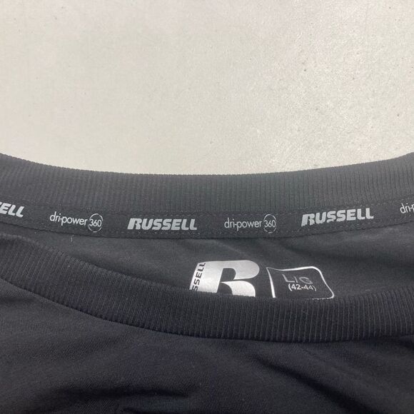 RUSSELL ATHLETIC Men’s Training Fit Dri Power 360 T-Shirt Size Large - Picture 5 of 11